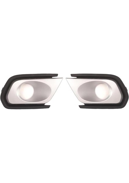 Ön Tampon Sis Lambası Izgara Kapağı Sis Lambası Çerçevesi Trim Renault Logan Sandero Stepway 2017-2020 261A37821R 261A20186R (Yurt Dışından) indirimleri