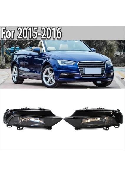 Audi A3 Sedan Cabrio Için Ampul Olmayan Araba Sol Ön Tampon Sis Işık Lambası 2013-2016 8V0941699B (Yurt Dışından) modelleri
