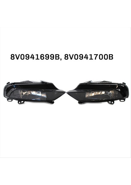 Audi A3 Sedan Cabrio Için Ampul Olmayan Araba Sol Ön Tampon Sis Işık Lambası 2013-2016 8V0941699B (Yurt Dışından) fırsatları