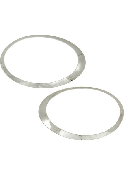 Mini Cooper Için 2007-2015 R55 R56 R57 R58 R59 Abs Krom Gümüş Far Trim Halkası 51137149905 (Yurt Dışından) modelleri