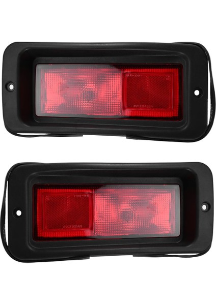Araba Arka Tampon Işıkları Kuyruk Lambası Arka Sis Lambası MR465018 MR465017 Mitsubishi Pajero 2000-2008 Için (Yurt Dışından)