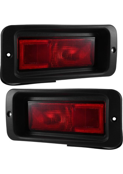 Araba Arka Tampon Işıkları Kuyruk Lambası Arka Sis Lambası MR465018 MR465017 Mitsubishi Pajero 2000-2008 Için (Yurt Dışından) modelleri