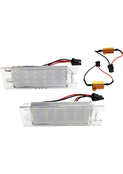 Vauxhall Opel Corsa C D Astra H J Insignia LED Lisans Numarası Işık (Yurt Dışından)