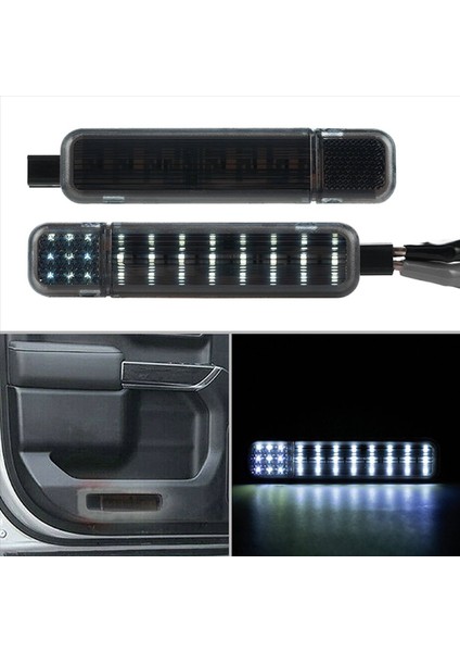 4x 12V Araç Ön Iç Kapı Paneli Göstergesi Hummer H2/chevrolet Silverado Banliyö Için Işık LED Işık 15021517 (Yurt Dışından) fırsatları