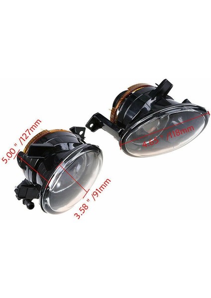 2pcs Araba Sisli Ön Tampon Sis Lambası 5K0941699 5K0941700 Vw Golf Mk6 Jetta Mk6 Eos 1f Caddy 2k Touran (Yurt Dışından) fırsatları