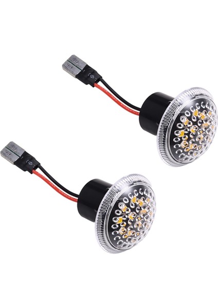 Ford Transit Connect 2010-2021 Için 1 Çift Yan Çamurluk Dönüş Sinyal Işığı 9T1Z13K376A Yan Işaretleyici Gösterge Işıkları B (Yurt Dışından)