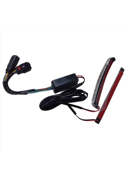 Motosiklet LED Saddle Çantası Fren Işığı Dinamik Dönüş Sinyal Işığı Harley Touring Road King Electra Glide Cvo 2014-2022 (Yurt Dışından)
