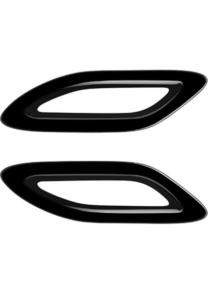 Toyota Alphard 40 Serisi 2023+ Otomobil Aksesuarları Için Araç Parlak Siyah Arka Tail Sis Light Lamba Çerçevesi Kapak Döşeme (Yurt Dışından)