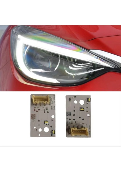 2pcs/infiniti Için Far LED Kartı QX30 Q30 2017-2019 Yüksek Sürüm Işık Drl Dönüş Sinyal Kaynağı Çipi B010390-B L (Yurt Dışından) modelleri