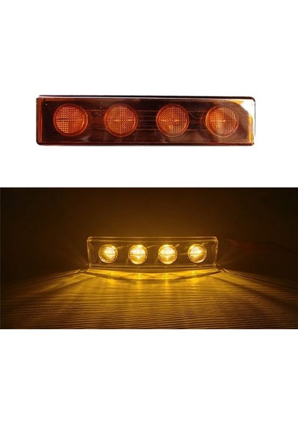 Scania Için 24V LED Güneşlik Lambası Sinyal Lambası Üst Aydınlatmaları (Yurt Dışından) fırsatları
