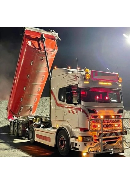 Scania Için 24V LED Güneşlik Lambası Sinyal Lambası Üst Aydınlatmaları (Yurt Dışından) indirimleri