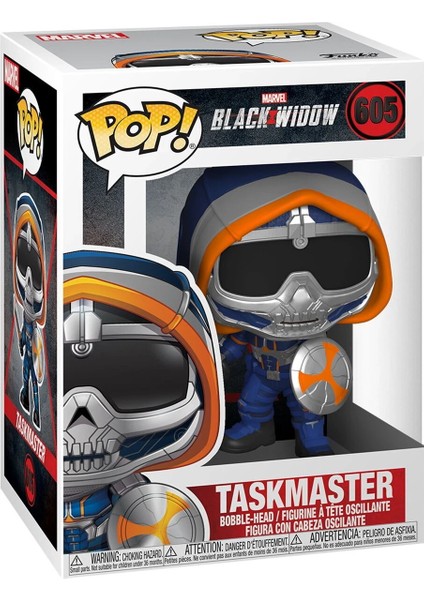 Marvel Black Widow - Taskmaster With Shield 605 - Funko Pop! Vinyl Figure
