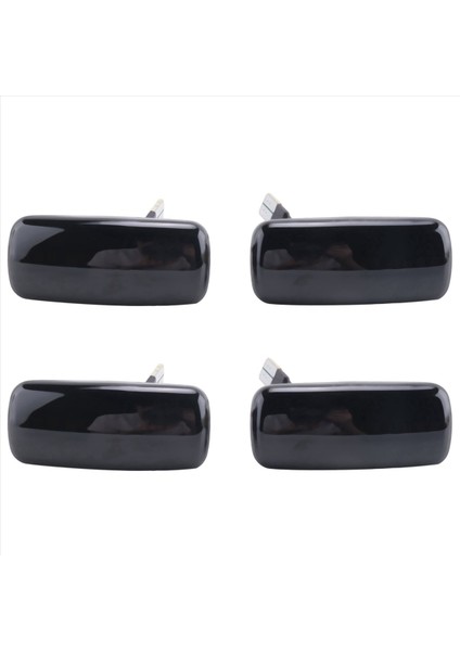 Chrysler Için 4x 200 300C Sebring Dodge Caliber Nitro Lancia Jeep Compass Araba LED Yan Işaretçi Açık Siyah (Yurt Dışından)