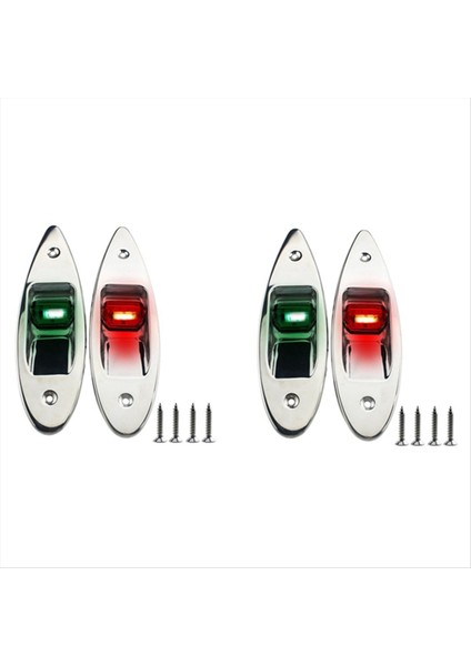 LED Iki Renkli Sinyal Işıkları Deniz Evrensel Navigasyon Işıkları Navigasyon Işıkları Tekne Malzemeleri (Yurt Dışından)