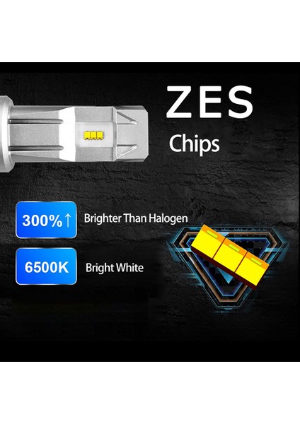 H11 H8 H9 H16 LED Far Ampulleri Set Başına 12000LM Set 6500K Soğuk Beyaz Kablosuz Far LED Ampul 2 (Yurt Dışından) fiyatları
