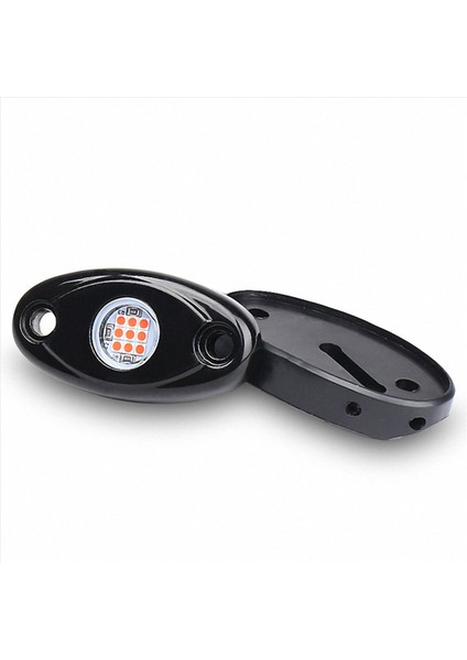 12 Pod LED Rock Işıkları Kiti Su Geçirmez Raptor Atv Raptor Offroad Boat-Kırmızı Için (Yurt Dışından) fiyatları