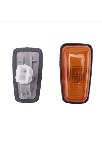 4x Araç Amber Yan Işaretçi Işık Çamurluk Işık Tekrarlayıcı Lamba Citroen Saxo Fiat Peugeot 106 306 406 806 108 (Yurt Dışından) modelleri