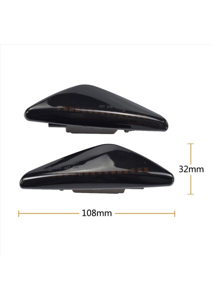 4pcs Füme Araba Dinamik LED Yan Işaretleyici Dönüş Sinyali Işığı Bmw X3 F25 X5 E70 X6 E71 E72 2008-2014 (Yurt Dışından) indirimleri