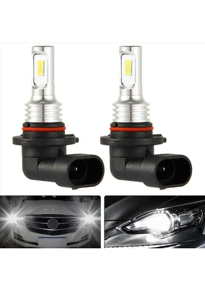 10X 9005 Hb3 LED Far Ampulleri Kiti Işın 35W 4000LM 6000K Beyaz Güç (Yurt Dışından) modelleri