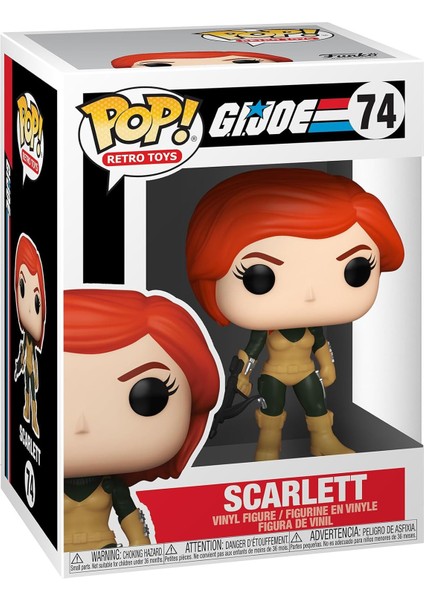 ! Retro Toys: G.ı.joe Scarlett #74