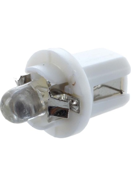 10X T5 LED Ampul Işık Göstergesi Beyaz Işık Metre Gösterge Tablosu B8-5d Araba Işıkları 12V 6000K-6500K (Yurt Dışından)