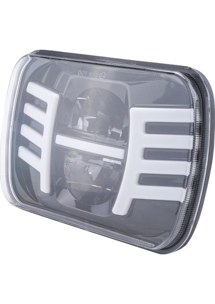 5x7 Inç LED Far 7x6 LED Kapalı Işın Başı Işık Lambası Jeep Yj Cherokee Xj Için Düşük Işın (Yurt Dışından) fiyatları