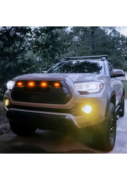 24X [fiş ve Oynat] Araba LED Ön Izgara Füme Amber Işık Gündüz Koşu Lambası Evrensel Pikap Suv Kamyonu (Yurt Dışından) fiyatları