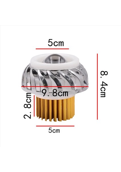 3x 12V Motosiklet Kafası Işık Lambası Projektör Lens Işık LED Angel Devil Eyes Far 30W 1200LM (Pembe ve Mavi) (Yurt Dışından) fırsatları