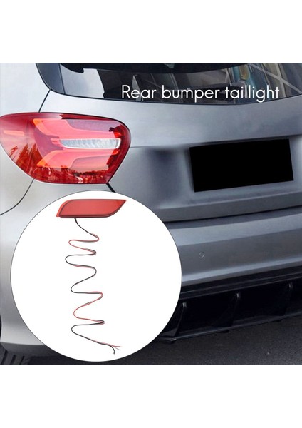 4x Otomotiv LED Arka Tampon Kuyruk Lambası Fren Lambası Dönüş Sinyali Işık Yansıtıcı Subaru / Impreza / Xv / Wrx (Yurt Dışından) fiyatları