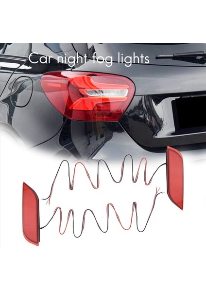 4x Otomotiv LED Arka Tampon Kuyruk Lambası Fren Lambası Dönüş Sinyali Işık Yansıtıcı Subaru / Impreza / Xv / Wrx (Yurt Dışından) modelleri