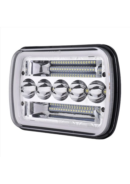 5X7INCH 7X6INCH LED Far Far Hi-Lo Işın Halo Drl Jeep Cherokee Xj Wrangler Yj (Yurt Dışından) modelleri