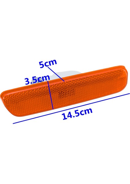 2 Çift Ön Tampon Işaretleyici Işık Köşe Işığı 1999-2003 Için Ampul ile Işık (Yurt Dışından) fırsatları