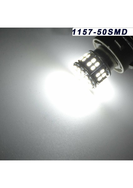 2pcs 6000K Beyaz 1157 50SMD Kayalı Fren LED Işıklar Ampul 12V 2pcs ile Toyota Corolla/rav4 06-13 (Yurt Dışından) fırsatları