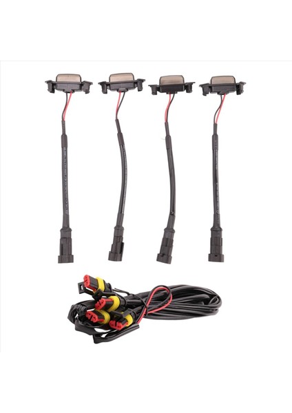 2016-2021 Için 40X Toyota Tacoma Trd Pro / 2019-2021 Rav4 LED Front Grille Füme Amber Işık Gündüz Işık Lambası (Yurt Dışından) fiyatları