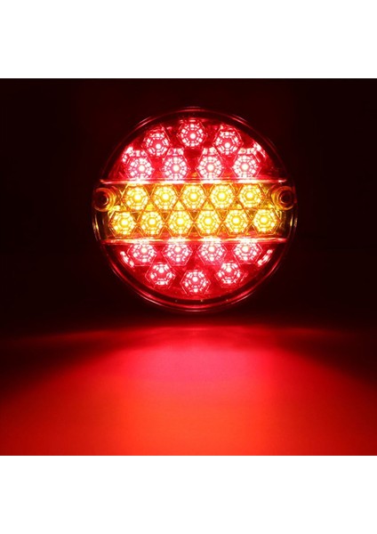 4pcs 12V 24V 20 LED Araba Römorku Kuyruk Evrensel Işıklar Kamyon Yuvarlak Arka Lamba Arka Fren Göstergesi Dönüş Sinyal Lambası (Yurt Dışından) indirimleri