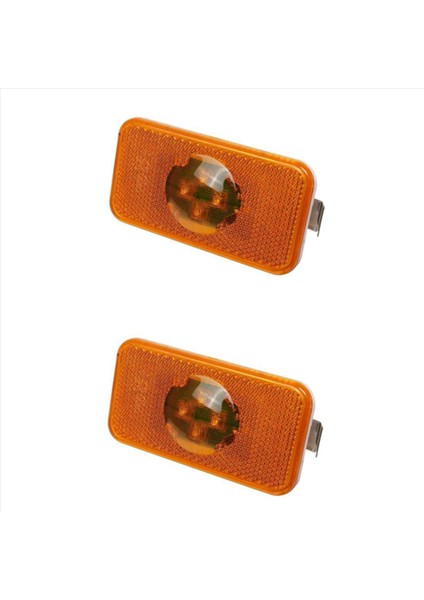 4 Pcs 24V Araba Kamyonu LED Yan Işaretçi Işık Amber Gösterge Lambası 4 Volvo Kamyonlar Için LED Fm/fh (Yurt Dışından) fiyatları