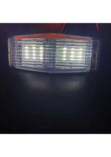 Scania Volvo Adam Benz Kamyon Kamyonu Ön Çift Burner Gösterge Işıkları Için Ön Izgara Işık LED Marker Lambası (Yurt Dışından) fiyatları