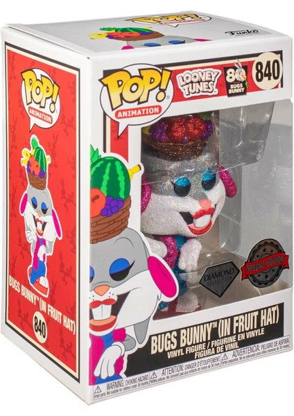 ! Animation Looney Tunes #840 Bugs Bunny (Fruit Hat Diamond Collection)