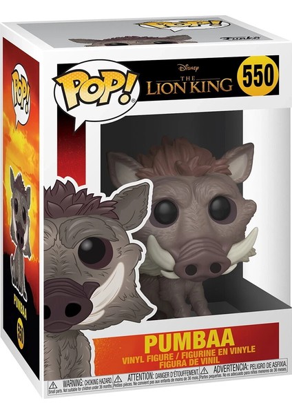 Disney The Lion King - Pumbaa 550 - Funko Pop! Vinyl Figure