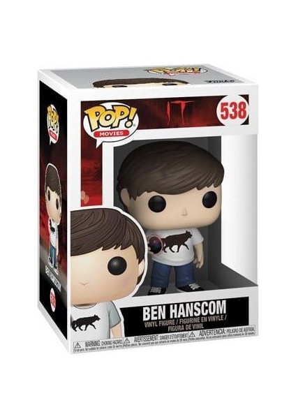 It Funko Pop! Movies Ben Hanscom Vinyl Figure #538 [with Burnt Easter Egg]