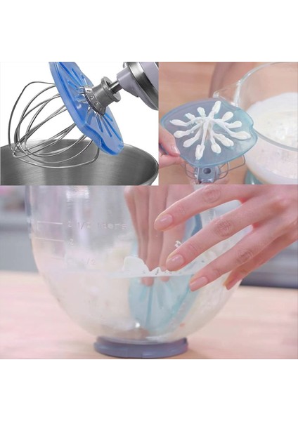 Kitchenaid Stand Mikser Aksesuarları Için 6 Kablolu Karıştırma Başlığı Baffle'ı E (Yurt Dışından) modelleri
