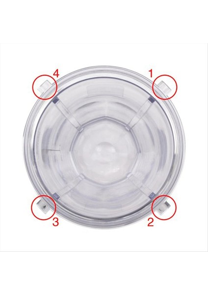 Ninja 24 Oz Bardak 7 Kanatlı Çıkarıcı Bıçak Için Blender Yedek Parçaları (Yurt Dışından) modelleri