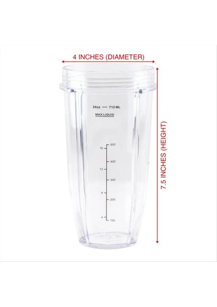 Ninja 24 Oz Bardak 7 Kanatlı Çıkarıcı Bıçak Için Blender Yedek Parçaları (Yurt Dışından) fırsatları