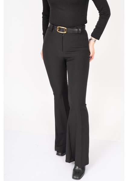 Elitecontour High-Waist Flare Atlas Pantolon 30139 modelleri