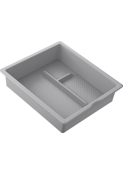 Tesla Model 3+ Için Yeni Model3 Merkez Konsol Saklama Kutusu Organizatör Iç Aksesuarlar Pvc Gray (Yurt Dışından)