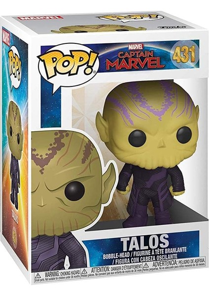 ! Marvel: Captain Marvel - Talos Toy, Standard, Multicolor #131