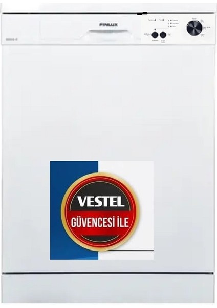 Klasik Bm 320 3 Programlı 12 Kişilik Beyaz Bulaşık Makinesi "vestel Üretim ve Garantisi"
