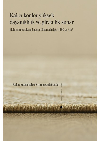 Iskandinav Tasarım Salon Oturma Odası Yolluk Teras Balkon Bej Halı fiyatları