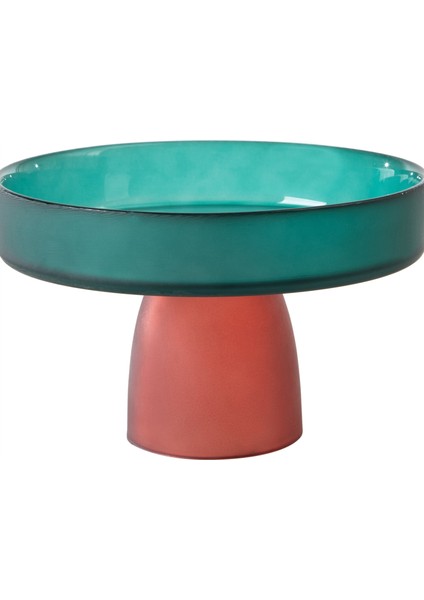 COLORS AYAKLI CAM SUNUM 18CM- YEŞİL fırsatları