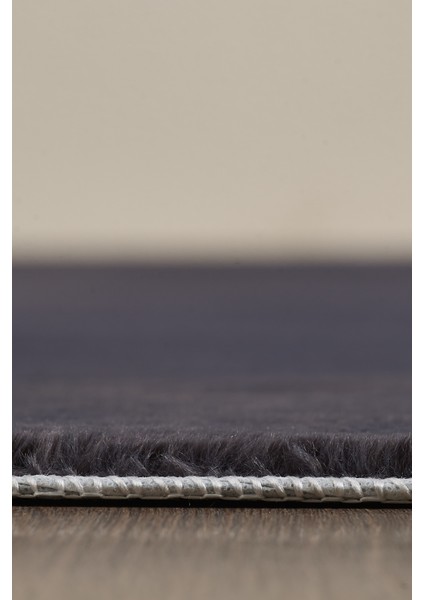 Yumuşak Düz Renk Saçaklı Salon Oturma Odası Yolluk Gri Halı fırsatları